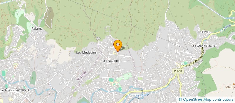 localisation de l'entreprise MONSIEUR AURELIEN AZZARO  PLAN-DE-CUQUES