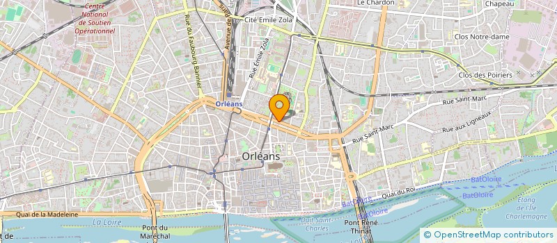 localisation de l'entreprise MONSIEUR AURELIEN BACHA  ORLEANS