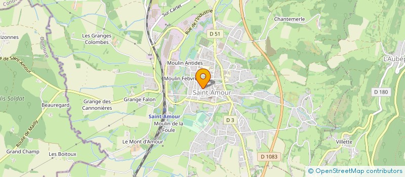 localisation de l'entreprise MONSIEUR AURELIEN BADOT  VERIA