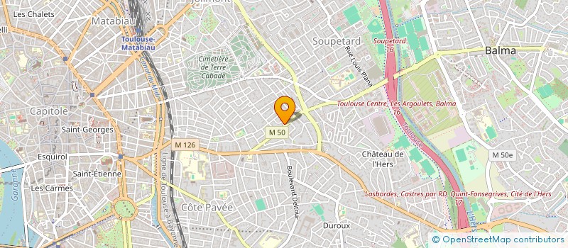 localisation de l'entreprise MONSIEUR AURELIEN BALMES à TOULOUSE