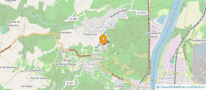 localisation de l'entreprise MONSIEUR AURELIEN BARNAGAUD  SAINT-DESIRAT