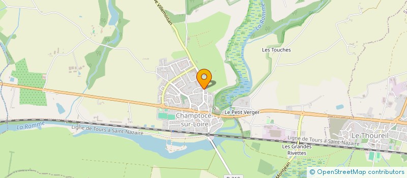 localisation de l'entreprise MONSIEUR AURELIEN BARRAULT à CHAMPTOCE-SUR-LOIRE