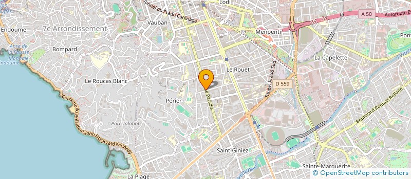 localisation de l'entreprise MONSIEUR AURELIEN BARTHELEMY à MARSEILLE