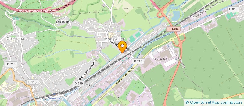 localisation de l'entreprise MONSIEUR AURELIEN BATISTA  MONSWILLER