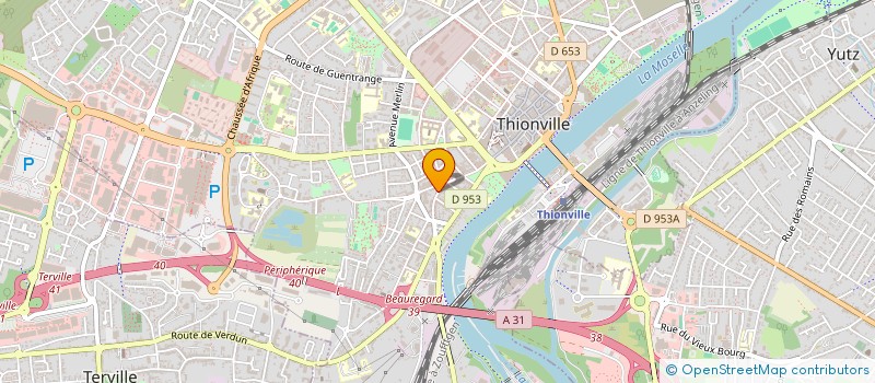 localisation de l'entreprise MONSIEUR AURELIEN BAUD à THIONVILLE