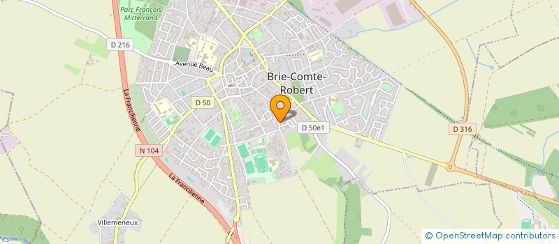 localisation de l'entreprise MONSIEUR AURELIEN BAVEDILA  BRIE-COMTE-ROBERT
