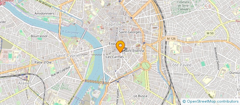 localisation de l'entreprise MONSIEUR AURELIEN BAX à TOULOUSE