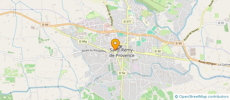 localisation de l'entreprise MONSIEUR AURELIEN BAYARD  SAINT-REMY-DE-PROVENCE