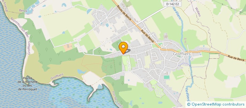 localisation de l'entreprise MONSIEUR AURELIEN BEAUMONT  GROFFLIERS