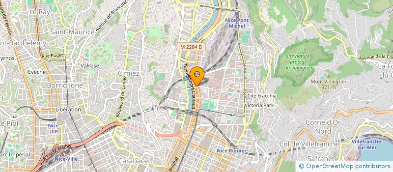 localisation de l'entreprise MONSIEUR AURELIEN BEAUMONT à NICE
