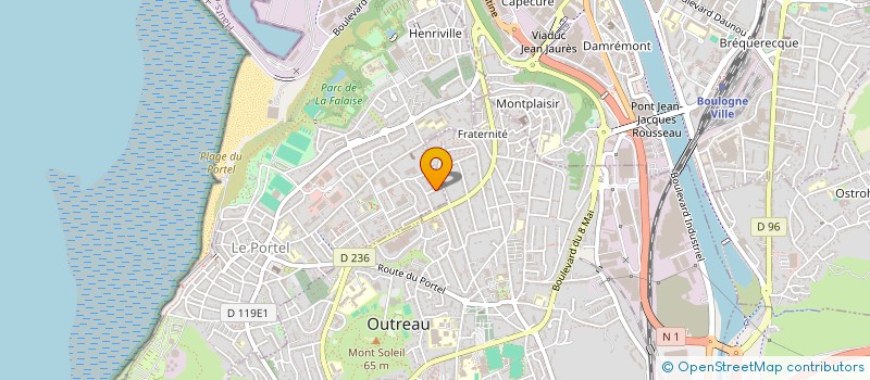 localisation de l'entreprise MONSIEUR AURELIEN BEHANI  LE PORTEL