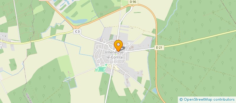 localisation de l'entreprise MONSIEUR AURELIEN BERDA  VILLENEUVE-SAINT-DENIS