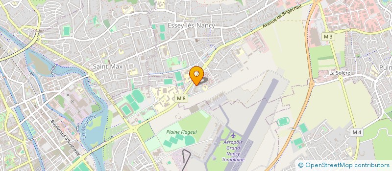 localisation de l'entreprise MONSIEUR AURELIEN BERNARD  ESSEY-LES-NANCY