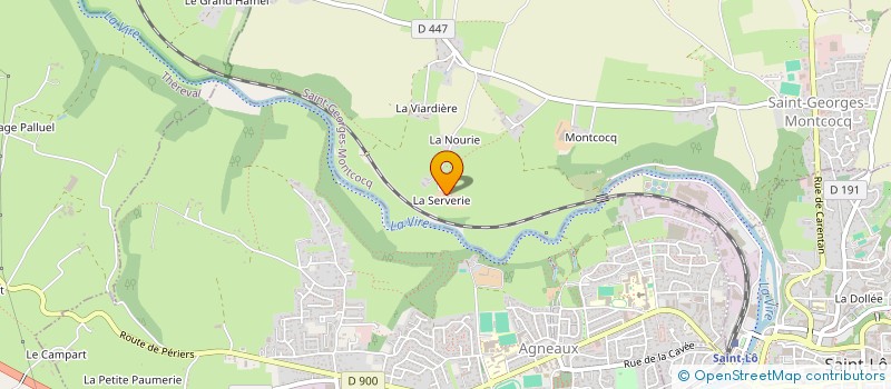 localisation de l'entreprise MONSIEUR AURELIEN BERNARDIN  SAINT-GEORGES-MONTCOCQ