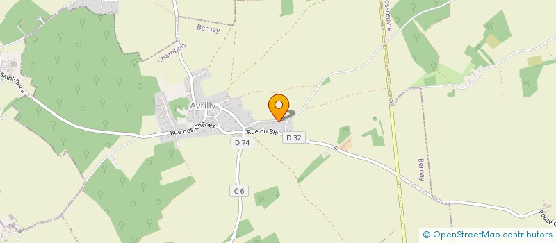 localisation de l'entreprise MONSIEUR AURELIEN BIDAULT  CHAMBOIS