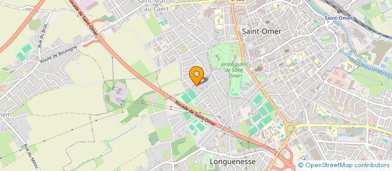 localisation de l'entreprise MONSIEUR AURELIEN BIECQ  SAINT-MARTIN-LEZ-TATINGHEM