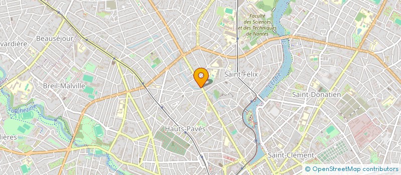 localisation de l'entreprise MONSIEUR AURELIEN BILARD à NANTES