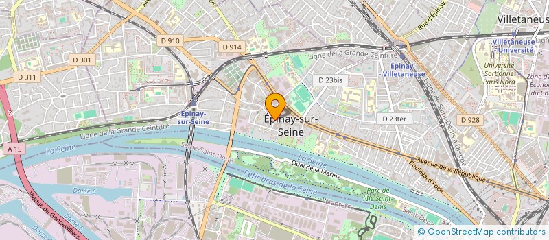 localisation de l'entreprise MONSIEUR AURELIEN BISSENGUE TEMAIN à EPINAY-SUR-SEINE