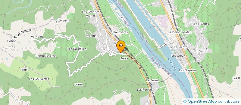 localisation de l'entreprise MONSIEUR AURELIEN BLANC  VION