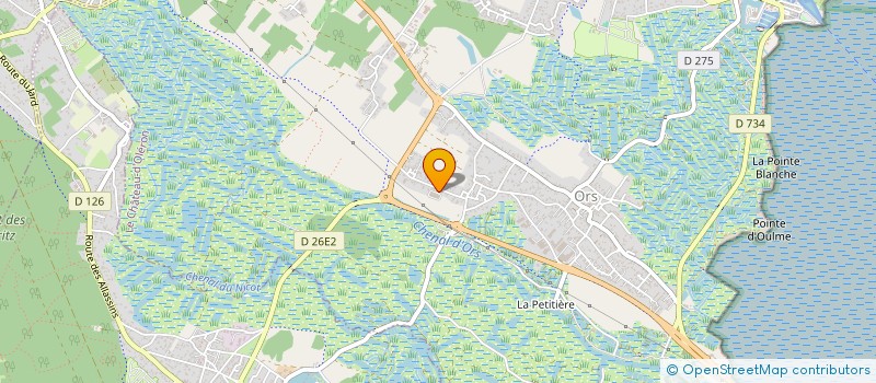 localisation de l'entreprise MONSIEUR AURELIEN BLENEAU à LE CHATEAU-D'OLERON