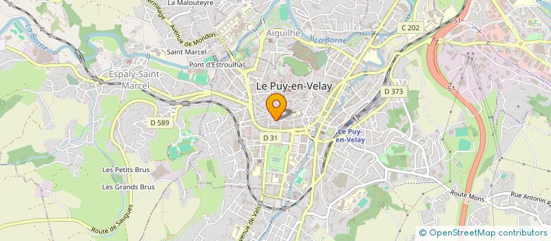 localisation de l'entreprise MONSIEUR AURELIEN BOITHIAS  LE PUY-EN-VELAY
