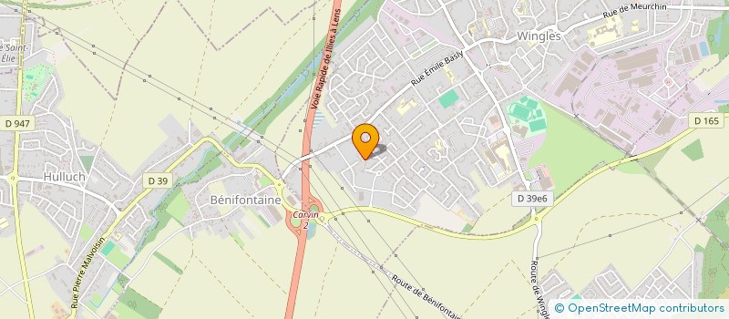 localisation de l'entreprise MONSIEUR AURELIEN BOLEDA  WINGLES