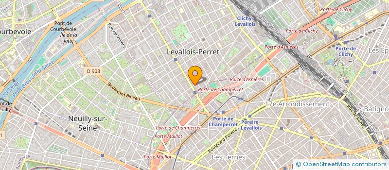 localisation de l'entreprise MONSIEUR AURELIEN BONDIS à LEVALLOIS-PERRET