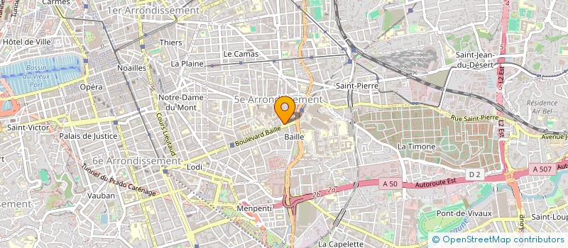 localisation de l'entreprise MONSIEUR AURELIEN BONNEAU à MARSEILLE