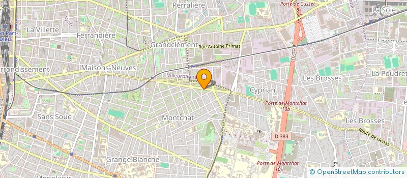 localisation de l'entreprise MONSIEUR AURELIEN BONNETAUD à LYON
