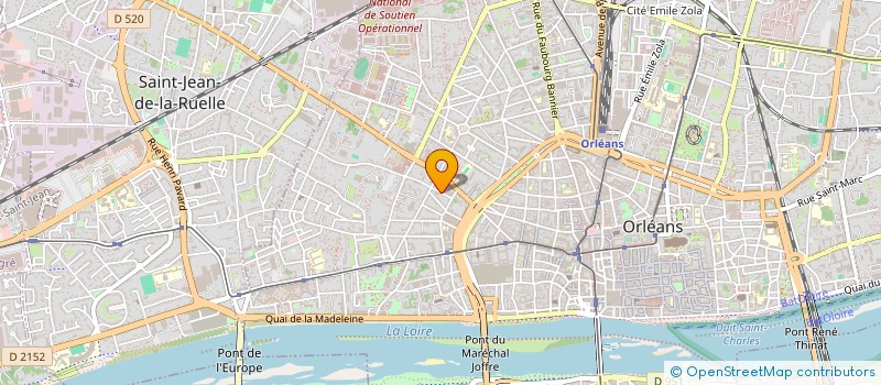 localisation de l'entreprise MONSIEUR AURELIEN BORDIEC  ORLEANS