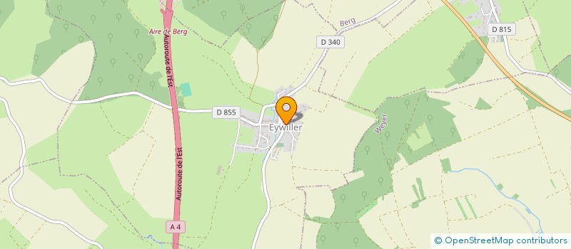 localisation de l'entreprise MONSIEUR AURELIEN BOTIN  EYWILLER