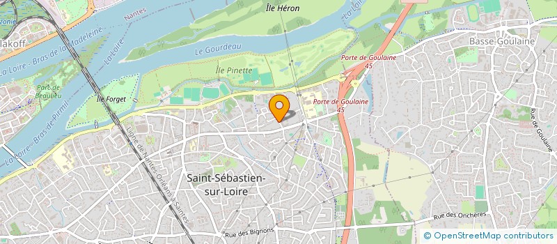 localisation de l'entreprise MONSIEUR AURELIEN BOUDAULT à SAINT-SEBASTIEN-SUR-LOIRE