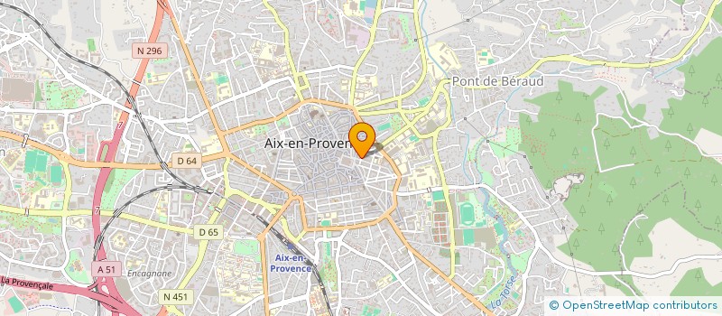 localisation de l'entreprise MONSIEUR AURELIEN BOUDIER à AIX-EN-PROVENCE