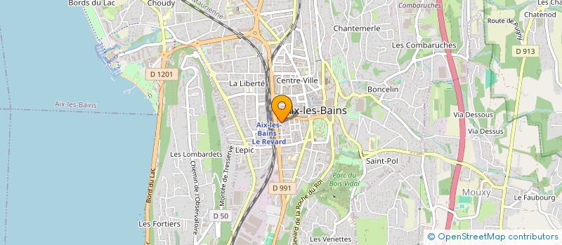 localisation de l'entreprise MONSIEUR AURELIEN BOUILLAND à AIX-LES-BAINS