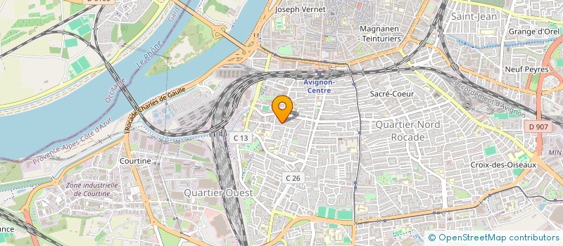 localisation de l'entreprise MONSIEUR AURELIEN BOUILLOD à AVIGNON