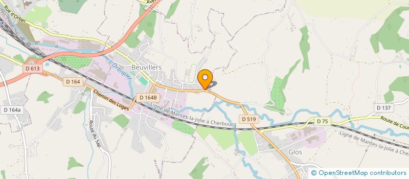 localisation de l'entreprise MONSIEUR AURELIEN BOULAND  LIVAROT-PAYS-D'AUGE