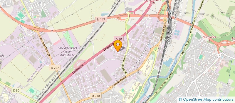 localisation de l'entreprise MONSIEUR AURELIEN BOUTELOUP  POITIERS