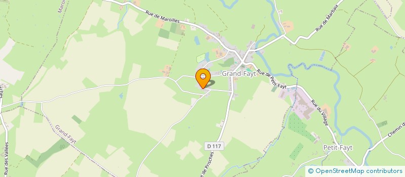 localisation de l'entreprise MONSIEUR AURELIEN BOUTOILLE  GRAND-FAYT