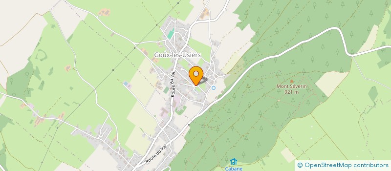 localisation de l'entreprise MONSIEUR AURELIEN BOUTTE  VAL D'USIERS