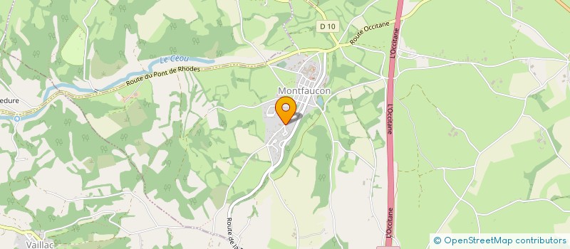 localisation de l'entreprise MONSIEUR AURELIEN BOYER  LUNEGARDE