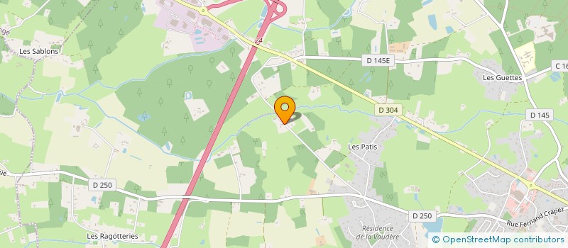 localisation de l'entreprise MONSIEUR AURELIEN BREBION  PARIGNE-L'EVEQUE