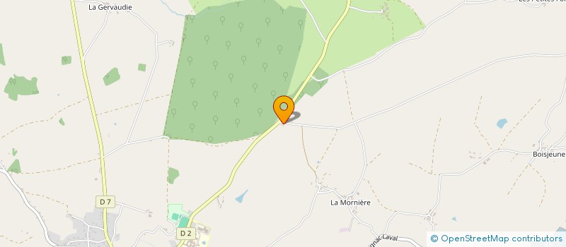 localisation de l'entreprise MONSIEUR AURELIEN BREGEAUD à MAGNAC-LAVAL