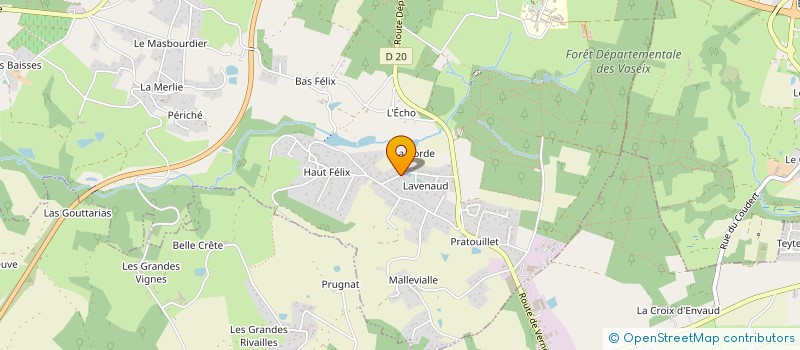 localisation de l'entreprise MONSIEUR AURELIEN BRUERE à LIMOGES