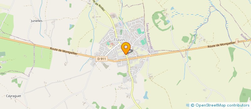 localisation de l'entreprise MONSIEUR AURELIEN BUISSON  FLAVIN