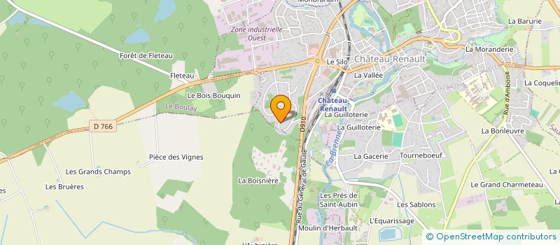 localisation de l'entreprise MONSIEUR AURELIEN BUREAU à CHATEAU-RENAULT