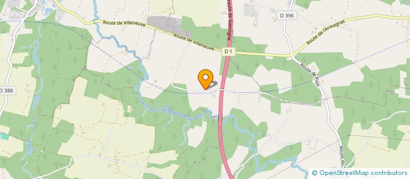 localisation de l'entreprise MONSIEUR AURELIEN CABE  PUJO-LE-PLAN