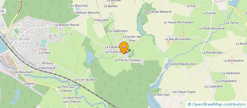 localisation de l'entreprise MONSIEUR AURELIEN CAILLET à OLIVET