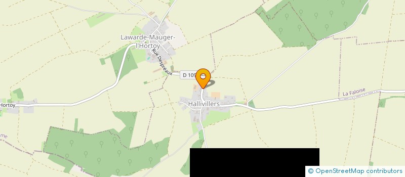 localisation de l'entreprise MONSIEUR AURELIEN CALLEGARI  HALLIVILLERS