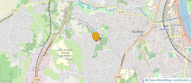 localisation de l'entreprise MONSIEUR AURELIEN CALLIGARO  SAINT-GENIS-LAVAL