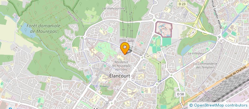 localisation de l'entreprise MONSIEUR AURELIEN CAMILLERI  ELANCOURT